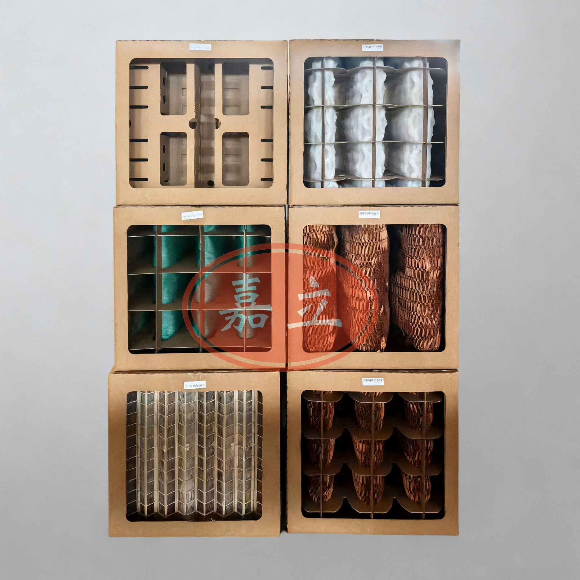 那曲纸盒式漆雾过滤纸箱